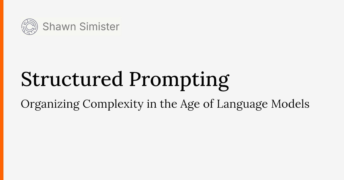 Structured Prompting